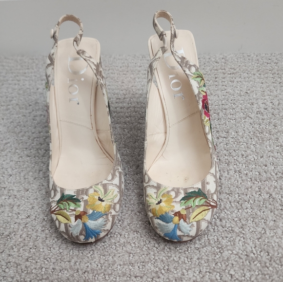 Dior stacked heel shoes 37 - worn only a few times - Picture 5 of 6